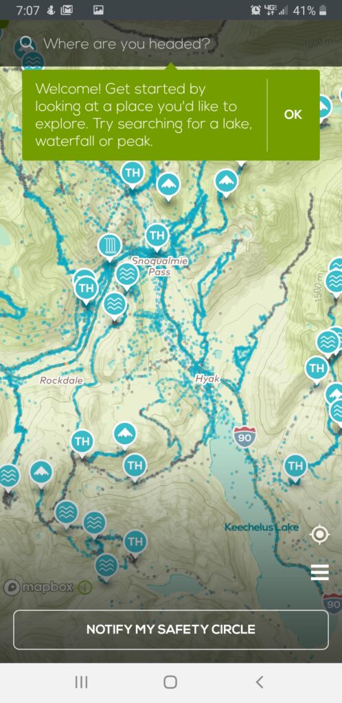 Cairn interactive map