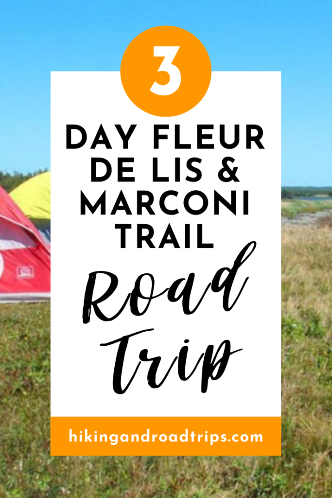 The ultimate 3 day road trip in Cape Breton, Nova Scotia exploring Fleur De Lis and Marconi Trail #canadaroadtrip #roadtrips #canadatrip #novascotiaroadtrip #novascotiatravel #canadatravel