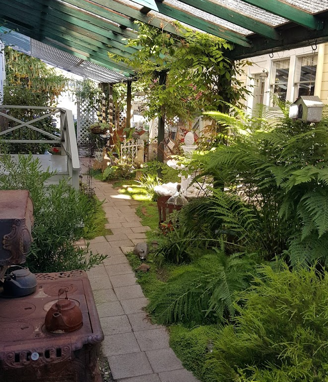 Fort Bragg Airbnb garden